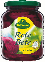 Kühne Rote Bete in Scheiben 330 ml Glas (220 g)